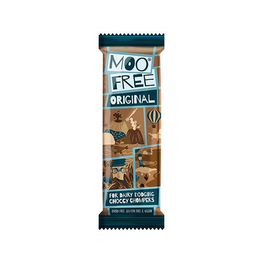 Moo Free Organic Original Chocolate Mini Bar 20g.