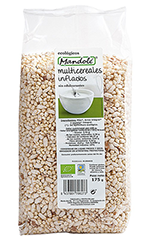 Multicereales inflados sin edulcorantes Mandolé 175g.