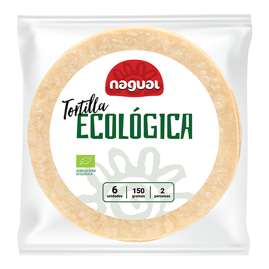 Tortillas mexicanas ecológicas Nagual 6 unidades
