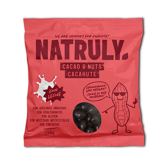 Natruly Cacao & Nuts con leche sin azúcar