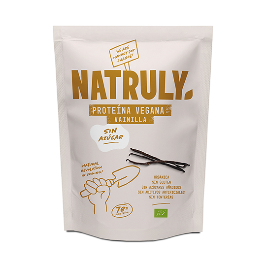 Natruly Proteína vegana sin gluten sabor Vainilla - Ítem