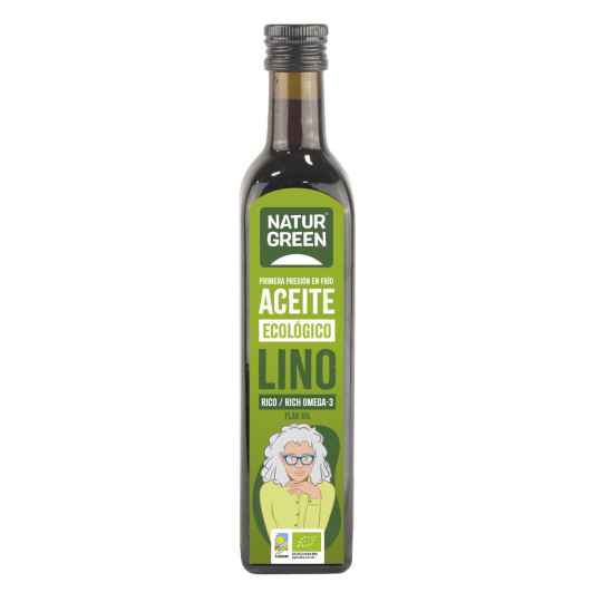 Aceite de lino Naturgreen 500ml.