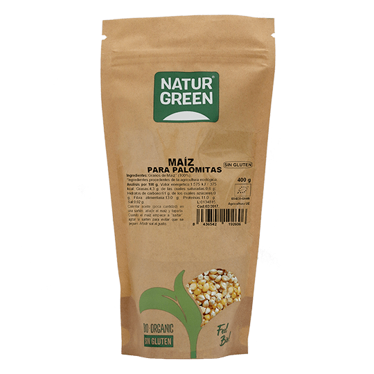 Maíz para palomitas Naturgreen