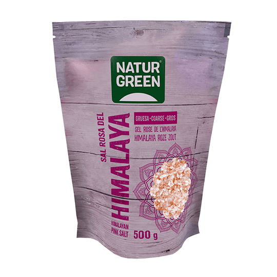 Sal rosa del himalaya gruesa Naturgreen