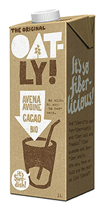 Bebida de avena con cacao Oatly bio 1 litro