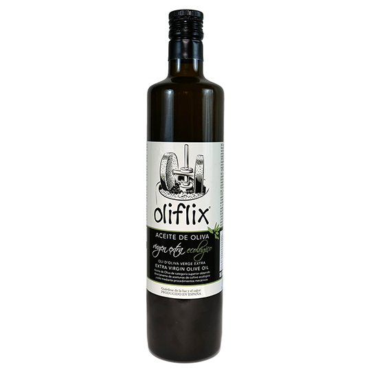Oliflix aceite oliva virgen extra bio 750ml.