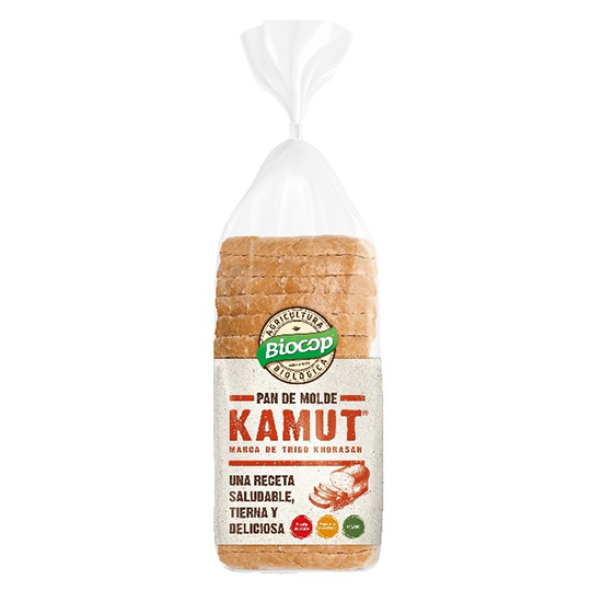 Pan de molde kamut Biocop 400g.