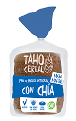 Pan de molde con chía bio 400g.