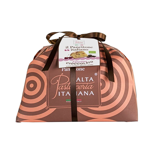 Panettone Cereza Chocolate Alta Pasticceria Italiana
