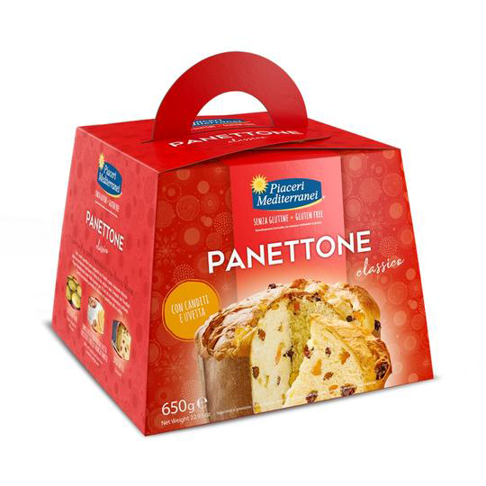 Piaceri Mediterranei Panettone con fruta confitada