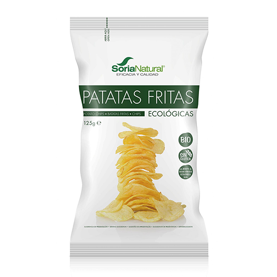Patatas fritas bio con aceite de oliva Soria Natural