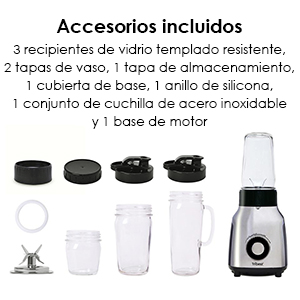 Batidora Personal Blender Glass - Ítem4