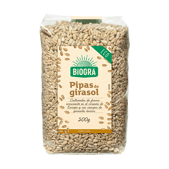 Pipas girasol Bio Biográ 500g.