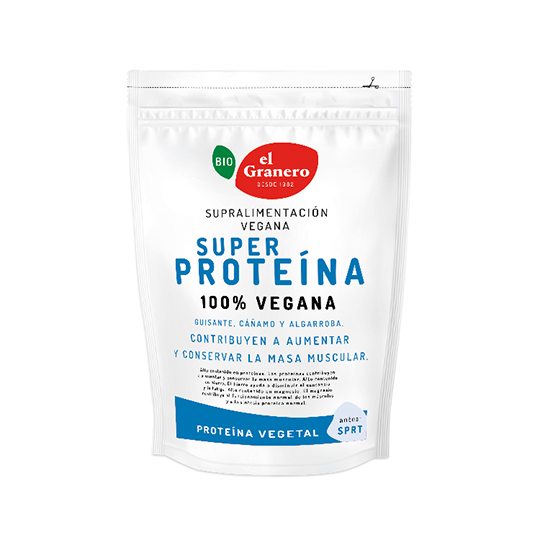 Plus Proteína para deportistas (proteína de guisante, algarroba y cáñamo)