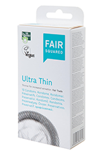Preservativos Ultra finos Fair Squared 10 unidades