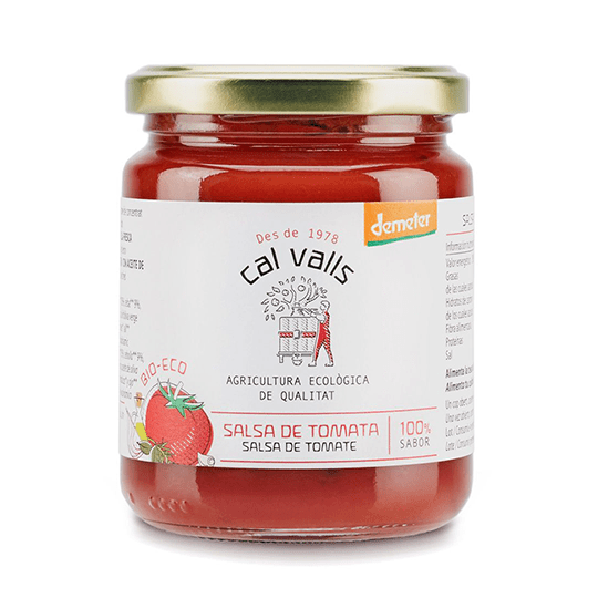 Salsa de tomate Cal Valls 270g.