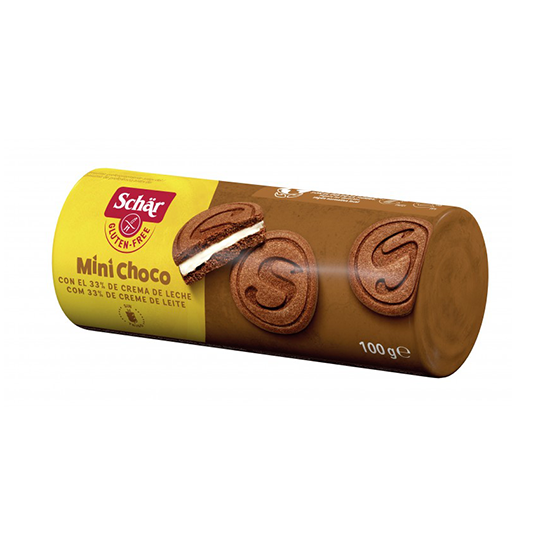 Schar Mini Choco Sorrisi sin gluten 100 gramos