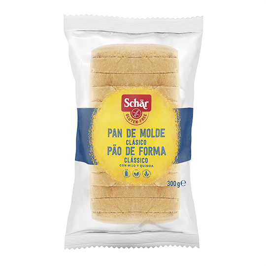 Pan de molde clásico del maestro Panettiere Schar 300g.