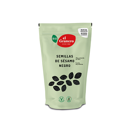 Sésamo negro bio El Granero Integral 200g.