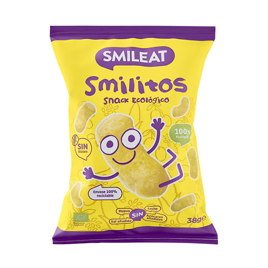 Galletas de espelta y manzana Smileat 220g. en Biosano