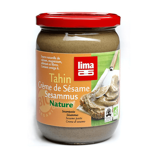 Tahín Lima sin sal 500g.