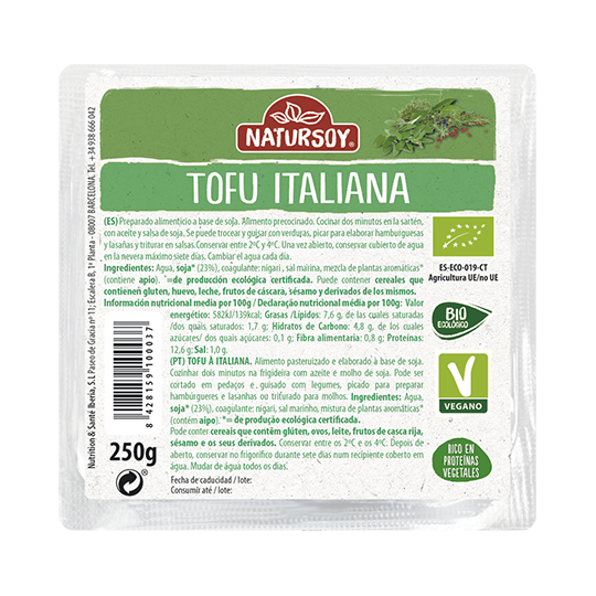 Tofu italiana Natursoy 250g.