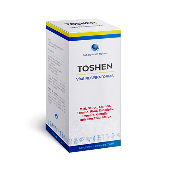Toshen jarabe vías respiratorias Mahen 150ml