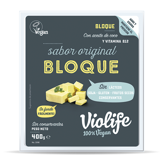 Violife Bloque Original 400 gramos