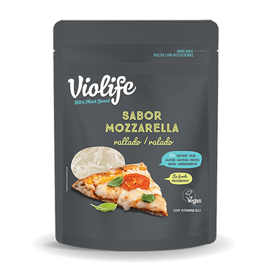 Queso vegano rallado Mozzarella Violife