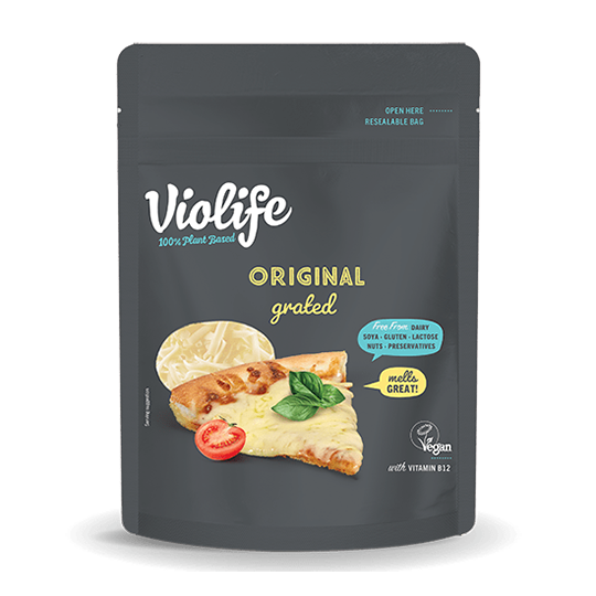 Queso vegano rallado sabor Original Violife