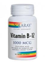 Vitamina B12 y ácido fólico Solaray