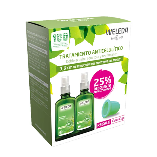 Set Tratamiento aceite anticelulítico Weleda
