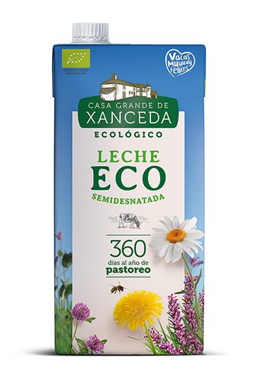 Leche Xanceda semidesnatada bio 1 litro - Ítem