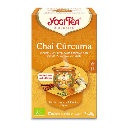 Chai cúrcuma Yogi Tea