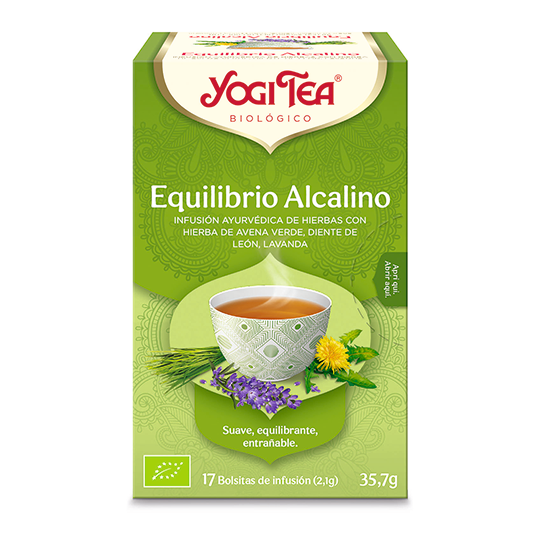 Yogi Tea Equilibrio alcalino 17 bolsitas