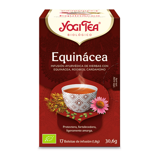 Infusión equinácea Yogui Tea 17 bolsitas