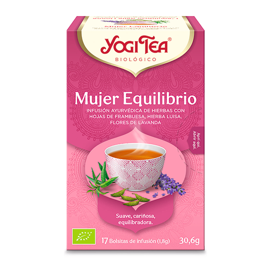 Infusión Mujer Equilibrio Yogi Tea 17 bolsitas