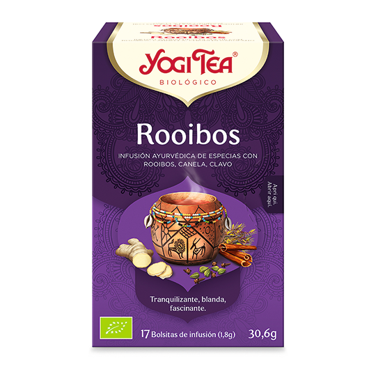 Infusión Rooibos Yogi Tea 17 bolsitas