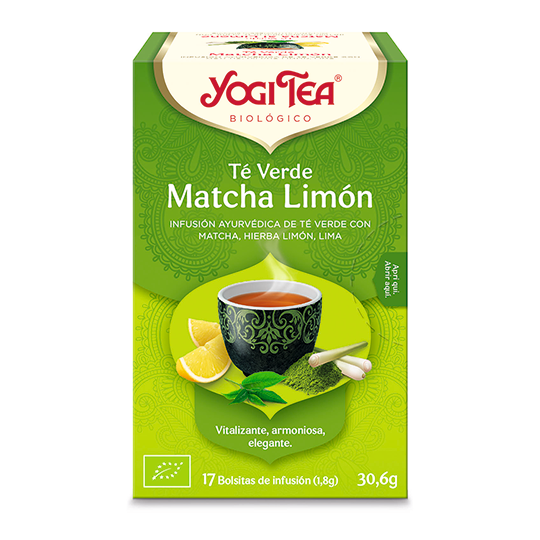 Te verde Matcha Limón Yogi Tea