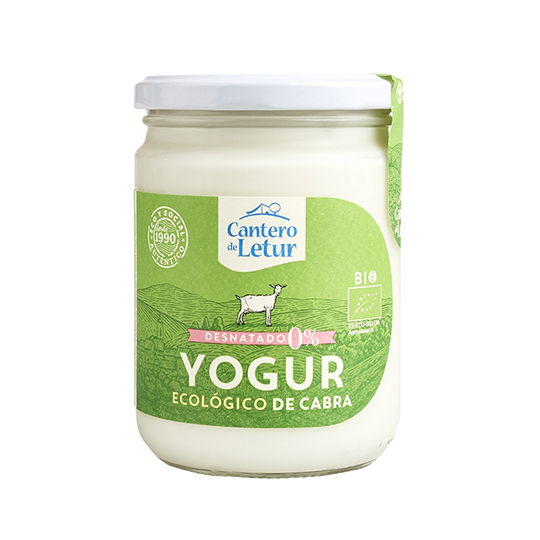 Yogur de cabra desnatado El Cantero de Letur 420g.