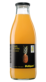 Zumo de piña ecológico Delizum 1 litro